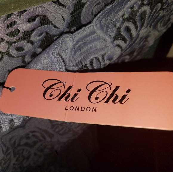 Embroidered Lace dress by Chi Chi London! - Picture 10 of 11